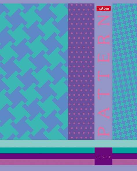 Notebook 60 sheets A5 ruled - Patternstyle