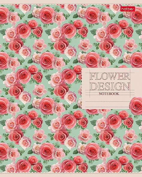Notebook 60 sheets A5f grid - Blossom of Beauty
