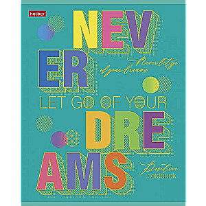 Notebook 80 pages A5 format - Live in the mood!