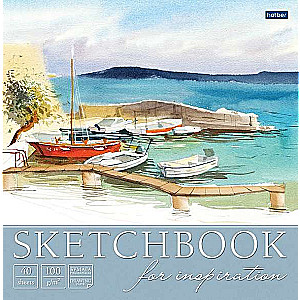 Premium SketchBook Notebook 40 sheets 220x220mm