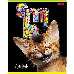 Notebook 80 sheets A5 grid - Smile!
