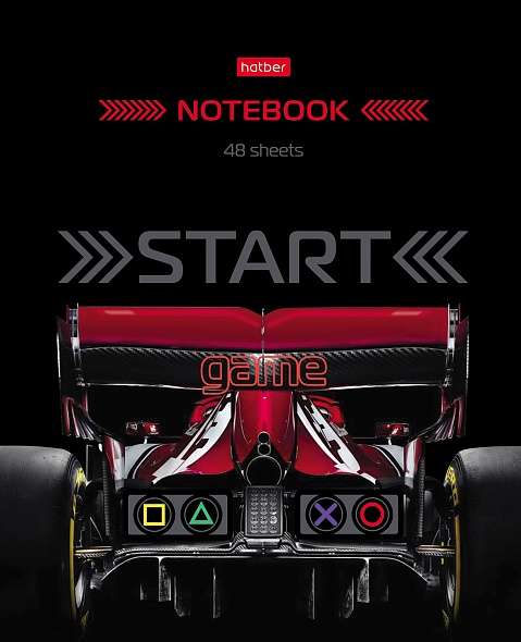 Notebook 48 sheets A5 format - Motorsports