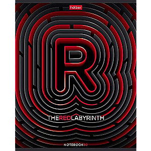 Notebook 80 sheets A5 format LINE - Labyrinth