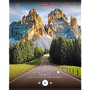 Notebook 96 sheets A5 size - Music Calls