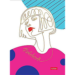 Business Notebook 80 sheets A6f 112x151mm grid - Face
