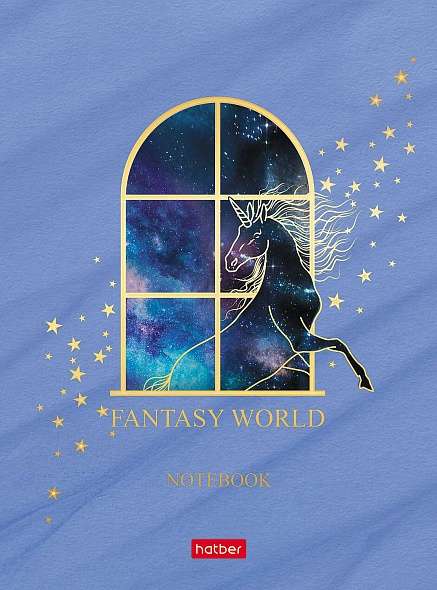 Business Notebook 80 sheets A6 112x151mm - Fantasy world