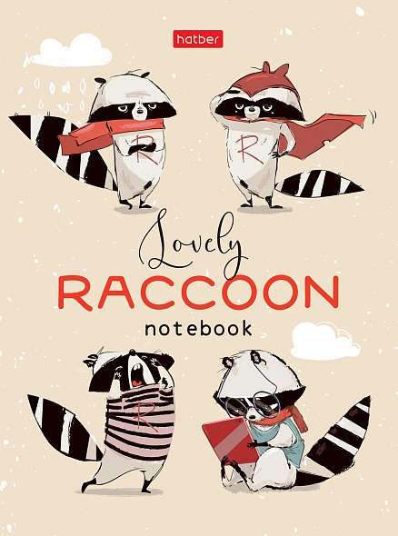 Business notebook 64 sheets A6 format grid/line - SuperRaccoon