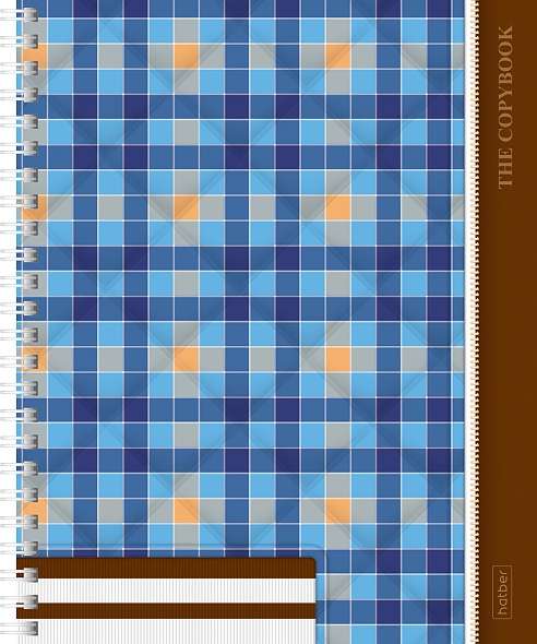 Notebook 96 sheets A5f grid - Gentlemen