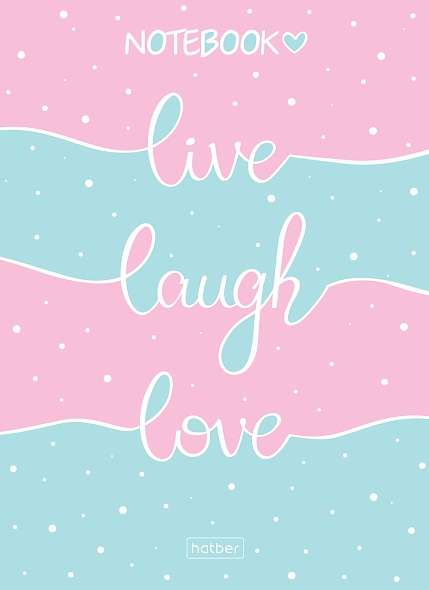 Business notebook 80 sheets A6f grid - Live Loving