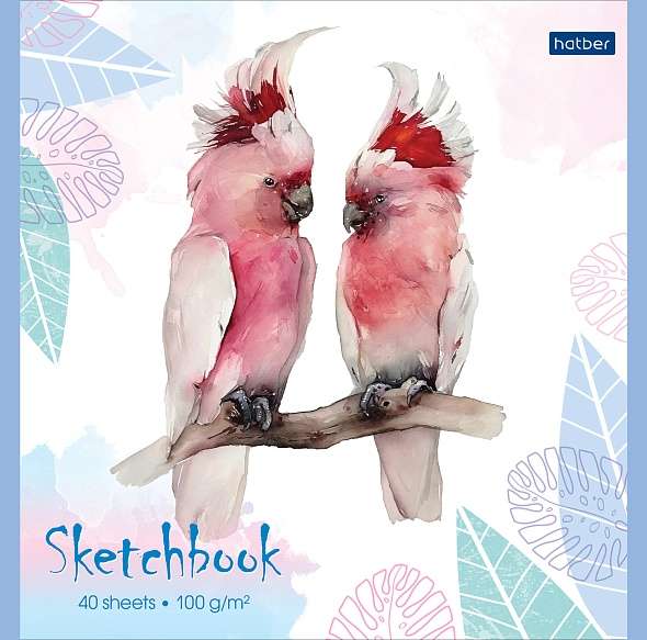 Premium SketchBook Notebook 40 Sheets A5 Size 165x165mm