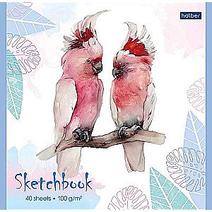 Premium SketchBook Notebook 40 Sheets A5 Size 165x165mm
