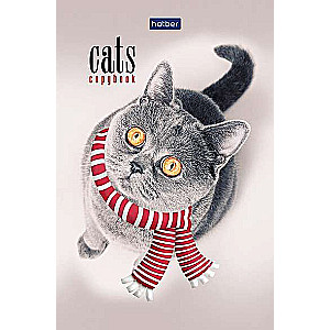 Notebook 40 sheets A6 size - Cat Therapy