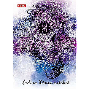 Business Notebook 80 sheets A6 112x151mm grid - Dreamcatcher