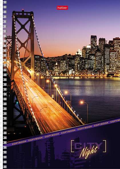 Notebook 96 sheets A4 - Night City