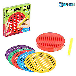 Educational Tablet - Magnetic Drawing 120 Holes, Red