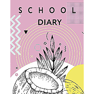 School Diary. Tropics A5, 48 sheets, 