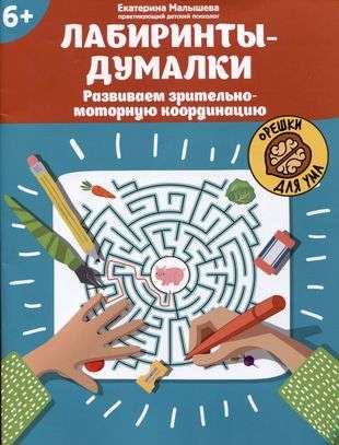 Maze Puzzles: Developing Visual-Motor Coordination: 6+