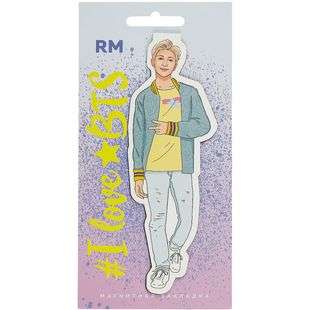 Shaped Magnetic Bookmark. BTS. RM