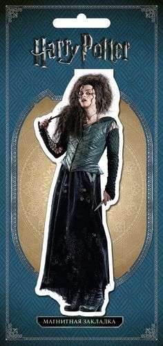 Figurine Magnetic Bookmark. Bellatrix Lestrange