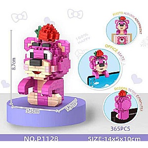 3D Constructor/Mosaic BUILDENING BLOCHS Office mate, 365 pcs, 80x50mm