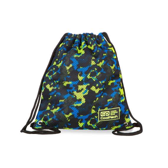 Shoe Bag COOL PACK Camo Mesh Yellow