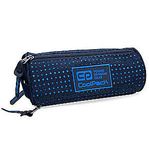 Pencil case COOL PACK Dots blue/navy, 3 compartments