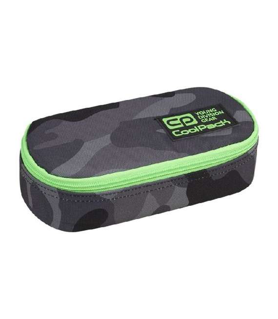 Pencil case COOL PACK Camo green neon, 1 compartment
