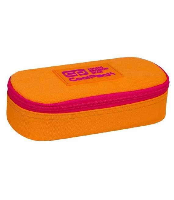COOL PACK Pencil Case Neon Orange, 1 Compartment