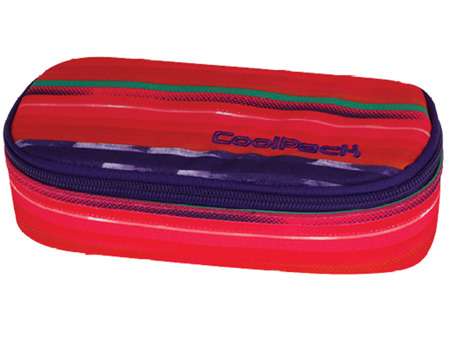 Pencil case COOL PACK Multi stripes, 1 compartment