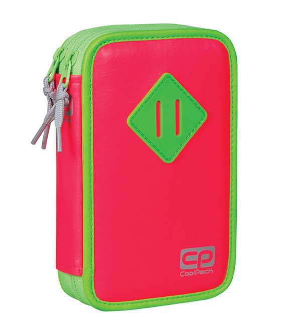 Pencil case 2-compartment with accessories 195x125x50 COOL PACK