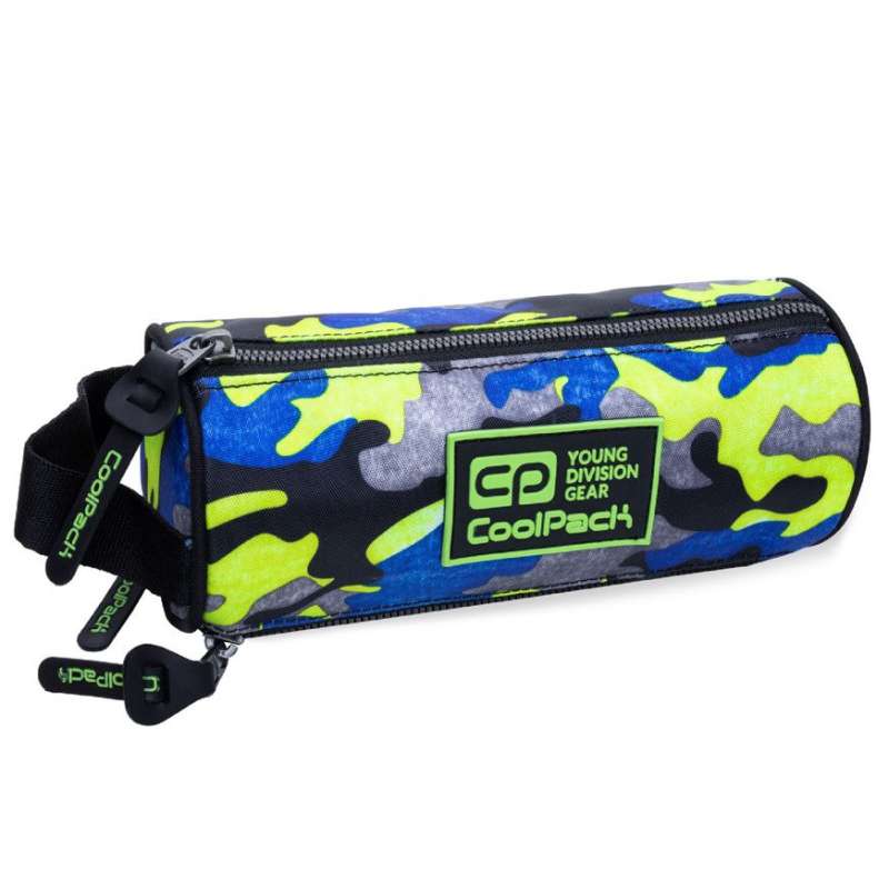 Pencil case 3-compartment without accessories 220x80x80 COOL PACK Camo