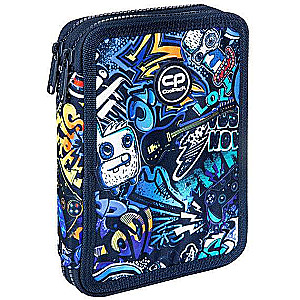 Pencil case COOL PACK Jumper XL Graffiti, 2 compartments, with accessories
