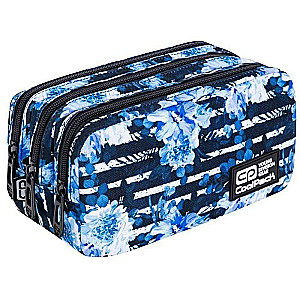 COOL PACK Blue Marine Pencil Case, 3 Compartments