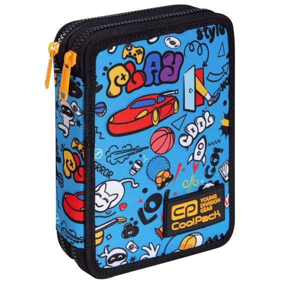 COOL PACK Jumper XL Pencil Case Party time, 2 compartments, with accessories