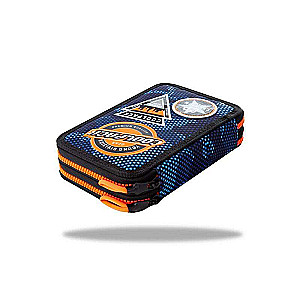 COOL PACK Jumper2 Navy badges b pencil case, 2 compartments, with supplies