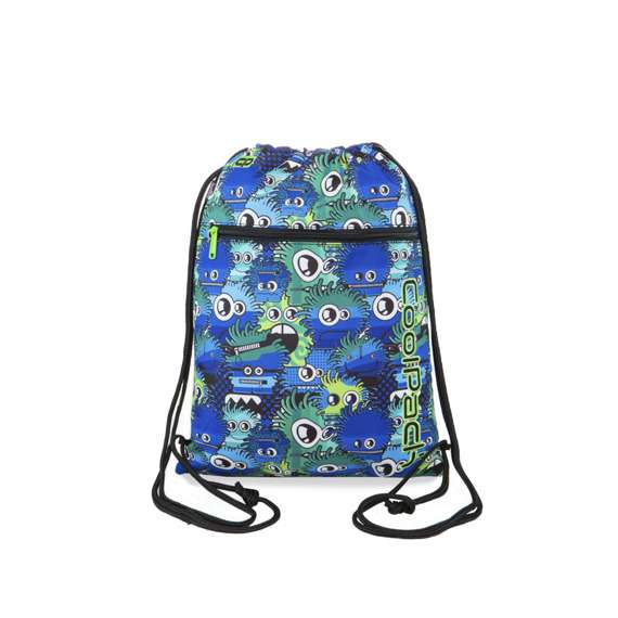 Shoe Bag COOL PACK Wiggly Eyes Blue