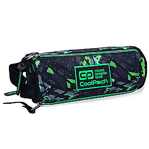 Cool Pack Electric Green Pencil Case, 3 Compartments