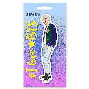 Figured Magnetic Bookmark. BTS. Jimin