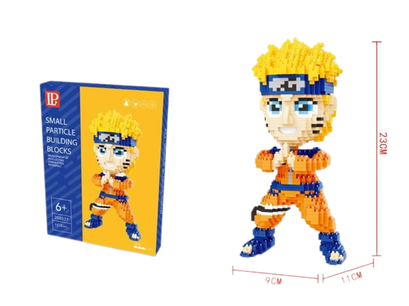 3D LP Naruto Constructor/Mosaic, 1570 pcs, 230x110x90mm