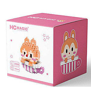 Constructor/Mosaic 3D HCMAGIC Bear in a Cup, 326 pcs.