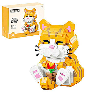 3D MOYU Garfield Cat Constructor/Mosaic, 834 pcs.