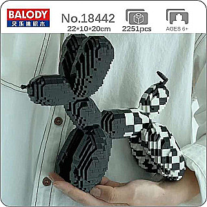 3D BALODY Constructor/Mosaic Puppy, 2251 pieces, 216x100x196mm