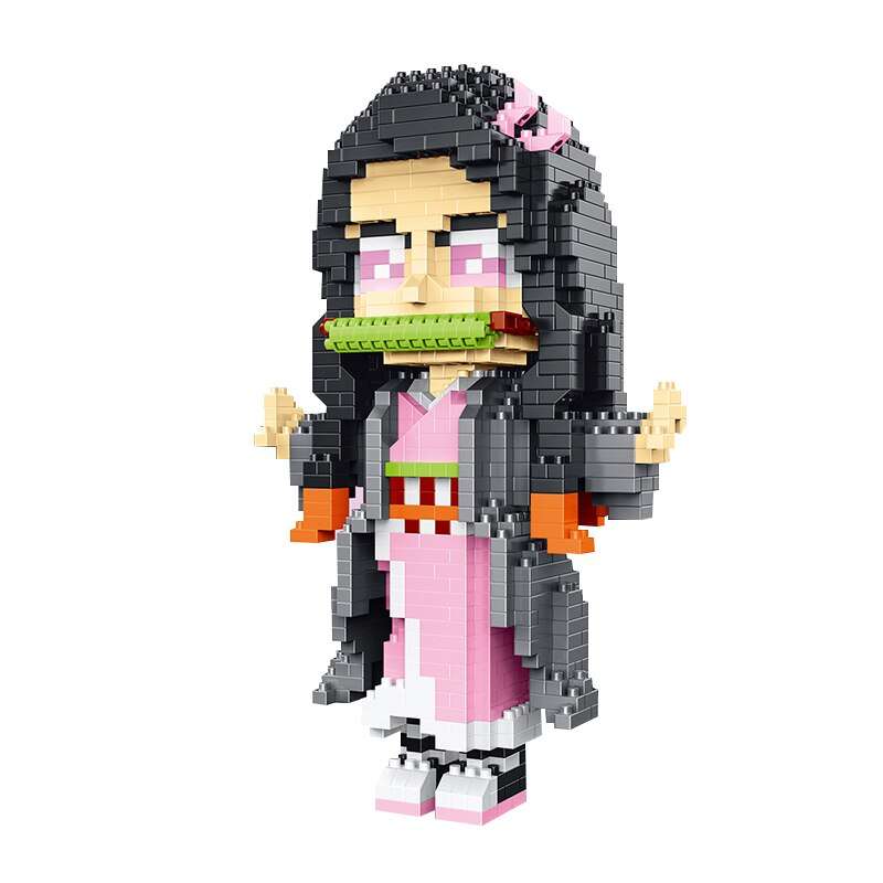 3D Constructor/Mosaic LBP Kamado Nezuko, 1162 pcs, 170x105mm