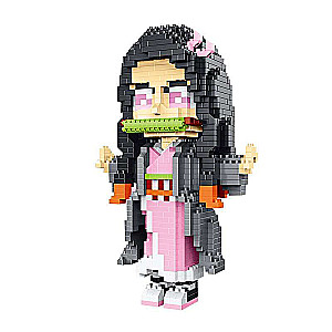 3D Constructor/Mosaic LBP Kamado Nezuko, 1162 pcs, 170x105mm