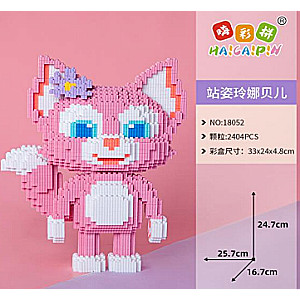 Constructor/Mosaic 3D DUZ Pink Fox, 2150 pcs, 310x150x250mm