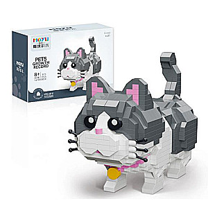 Constructor/Mosaic 3D MOYU Cat, 673 pcs