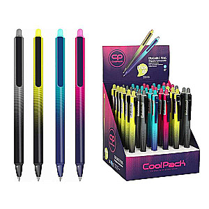 Automatic gel pen blue 0.5mm with eraser COLORINO GRADIENT DARK