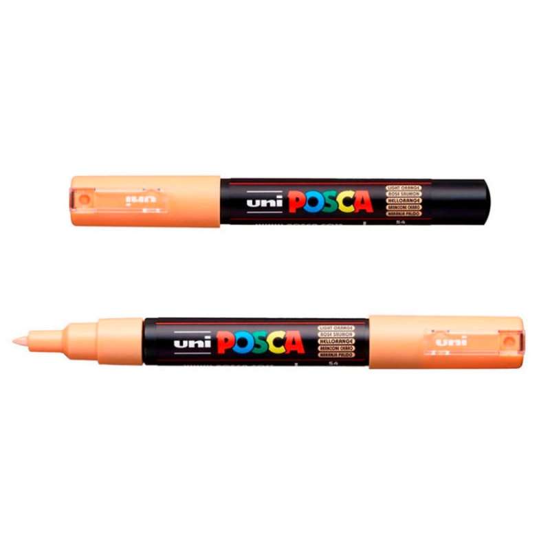 Water-based marker UNI Posca PC-1M pastel orange