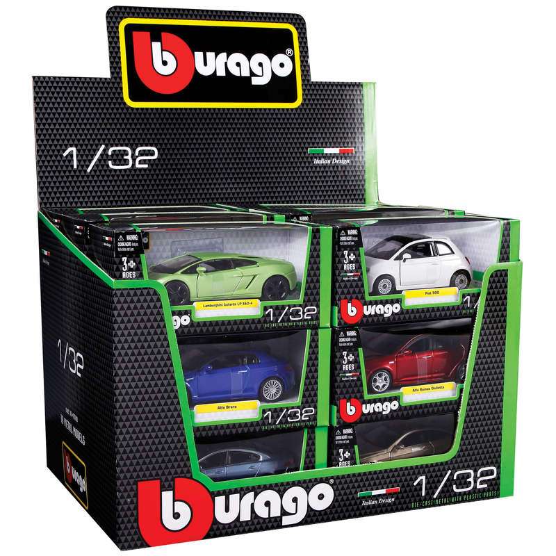 BBURAGO 1/32 Collezione car, 18-43100 mix