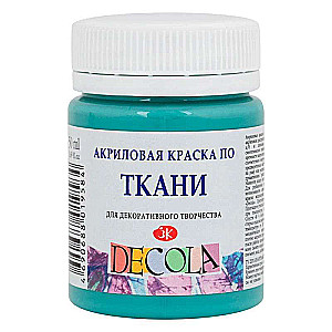 Acrylic paint for fabric 50 ml Turkish green